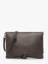 Cross Body Tas Caviar Leder Milano Bruin caviar CA21062